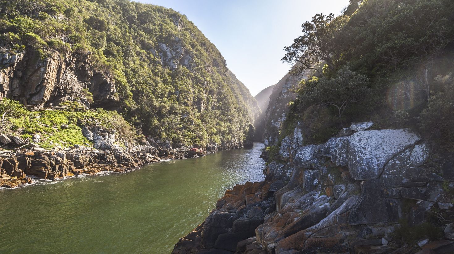 Storms Mouth River in Tsitsikamma National Park in South Africa