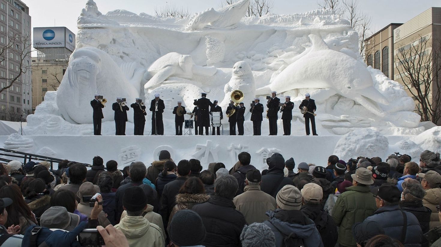Sapporo is one of the best places to visit in Japan if you want to attend the biggest winter fest in Japan.