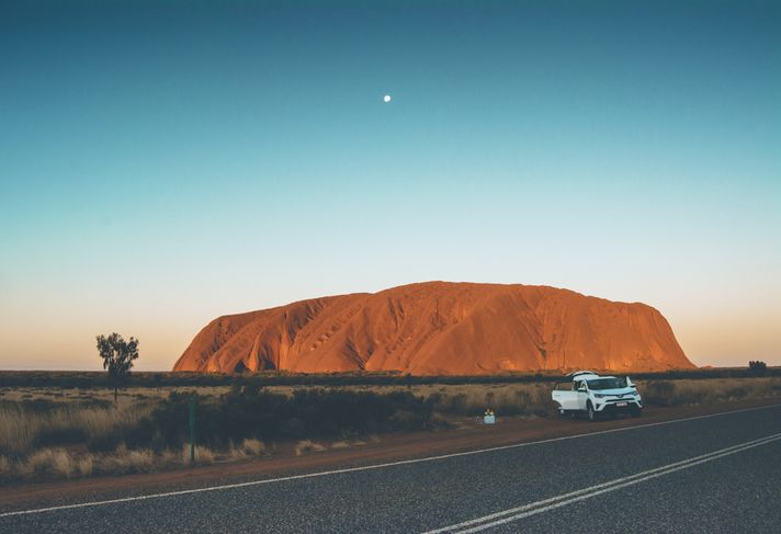 Uluru Kata-Tjuta National Park is a must-visit for a romantic honeymoon in Australia.
