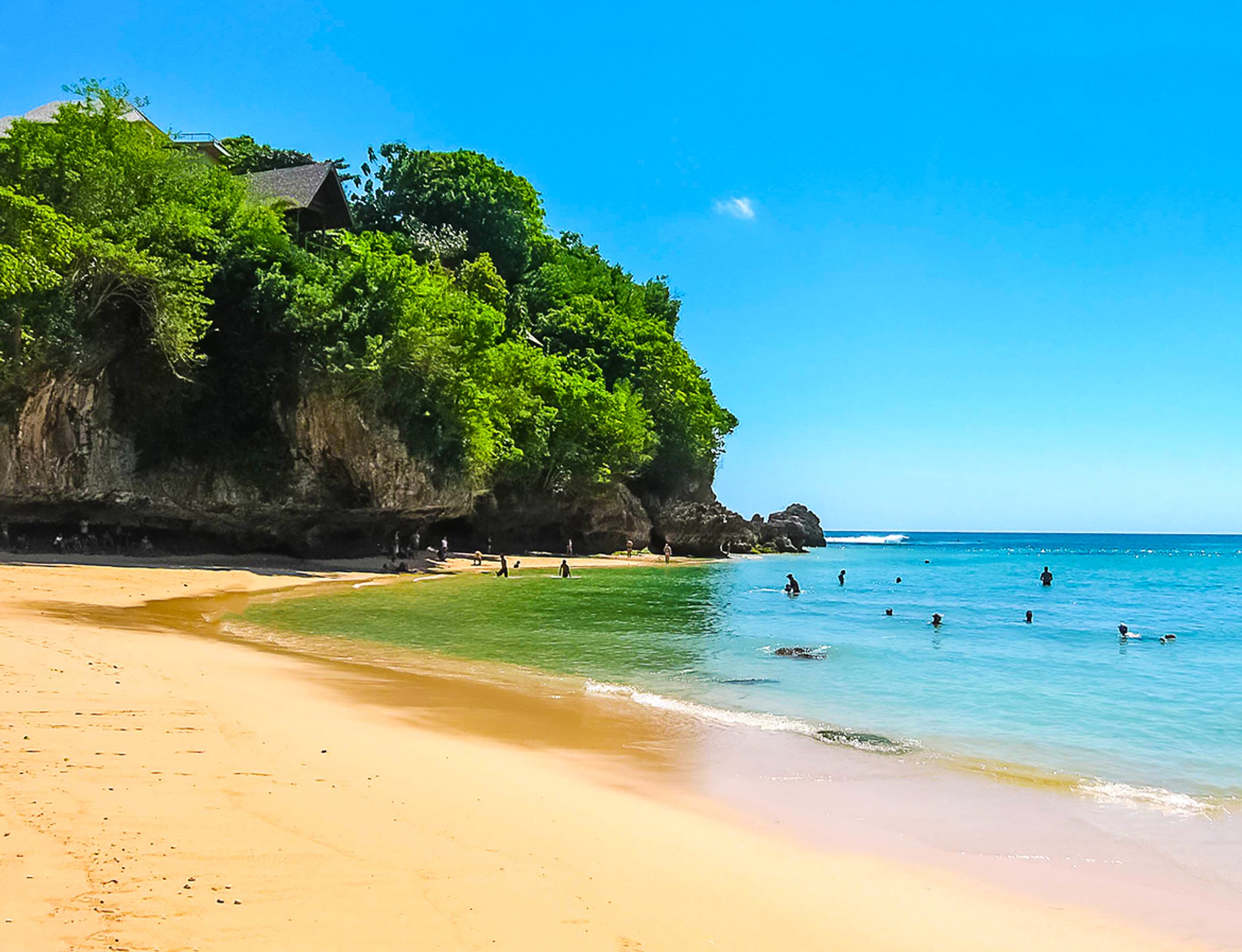 Visiting Padang Padang Beach is a top things to do in Bali