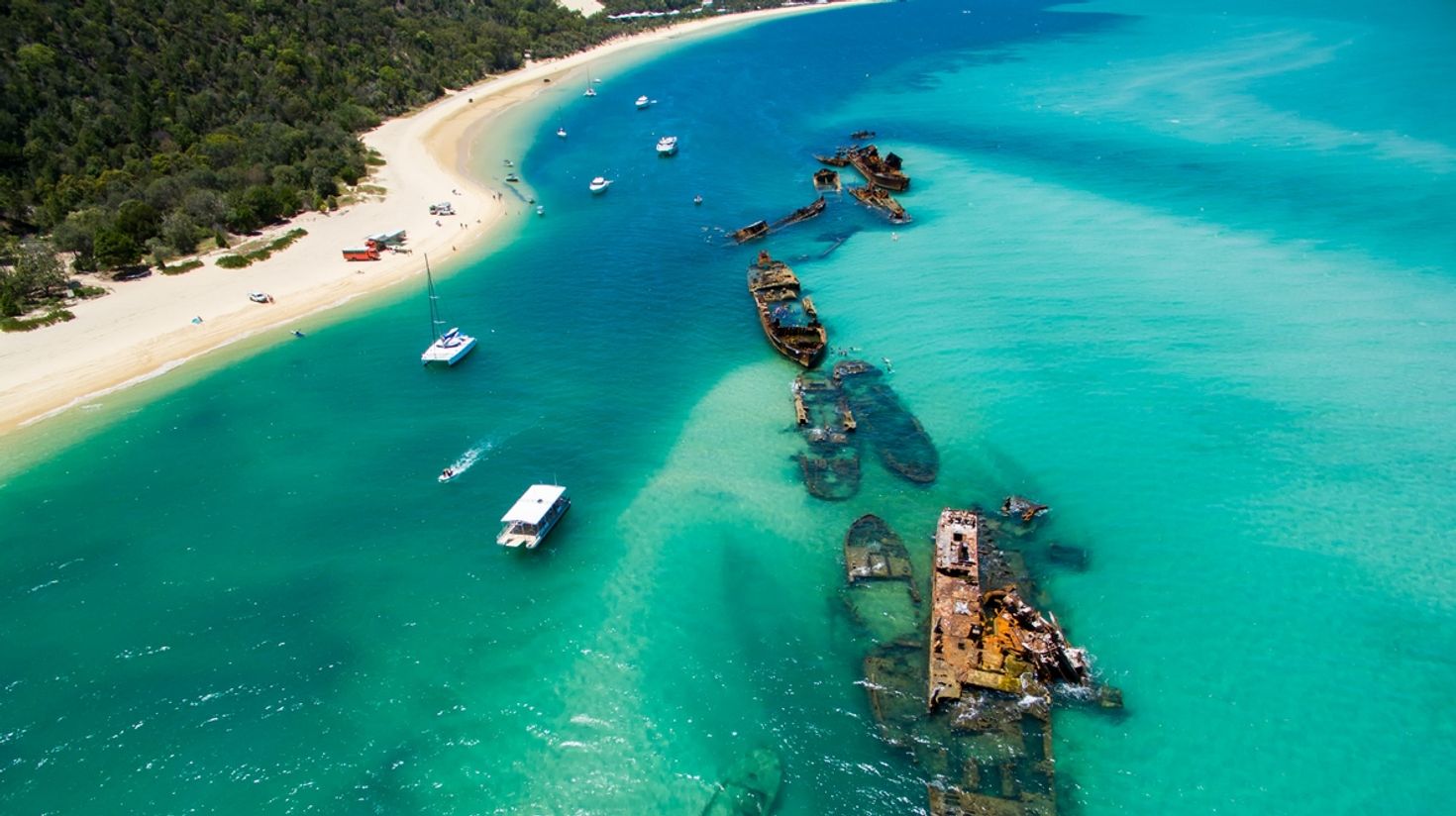 Things to do in Brisbane - visit Moreton Island