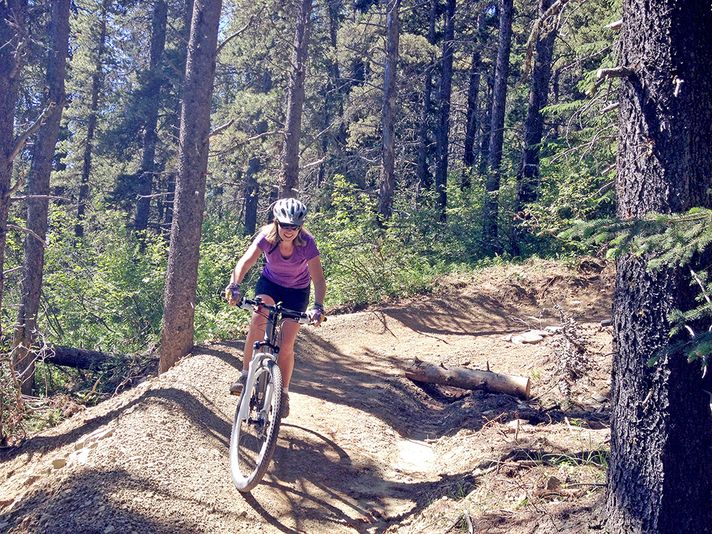 Mountain biking in Canada