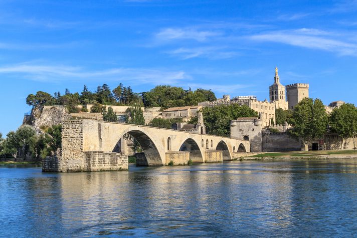 Pope's Avignon in France