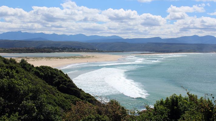 Plettenberg beach in Garden Route National park