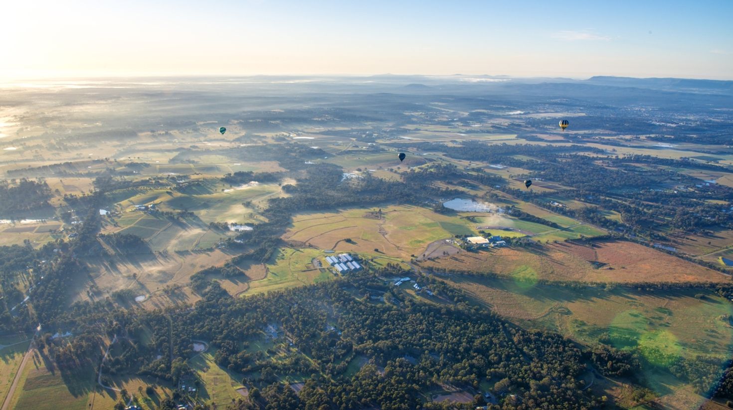 When in Hunter Valley, take a scenic flight