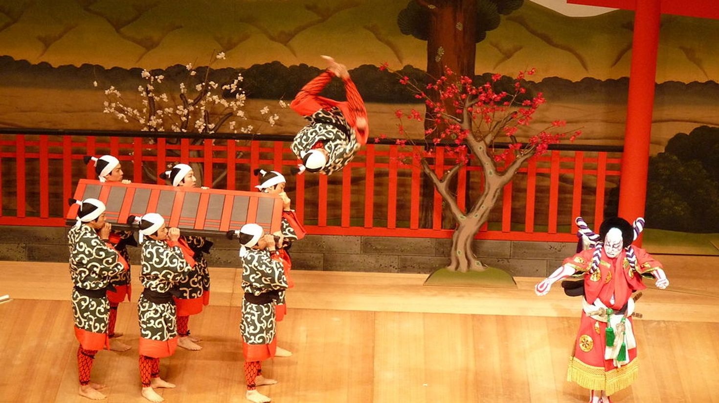 Watching Kabuki, a Japanese stage drama carried out in real life is one of top things to do in Japan.
