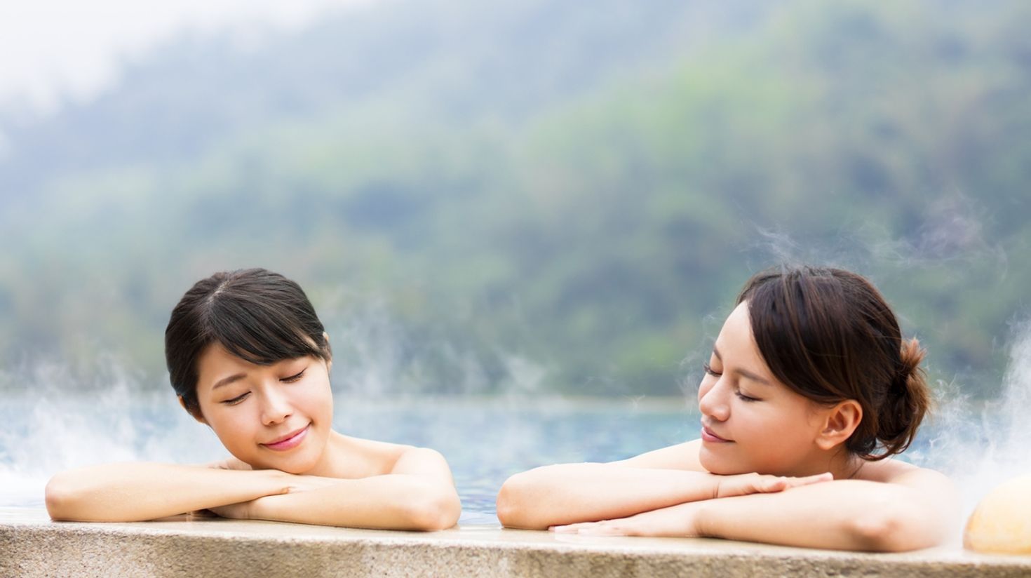 Onsens are Japanese hot spring and such onsens are scattered all over Japan