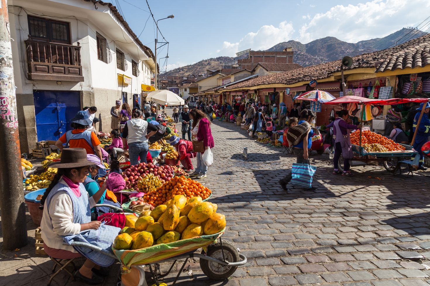 Visiting the Mercado Central market is a top thing to do in Lima