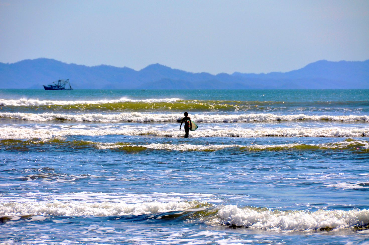 Surfing in Santa Teresa Costa Rica