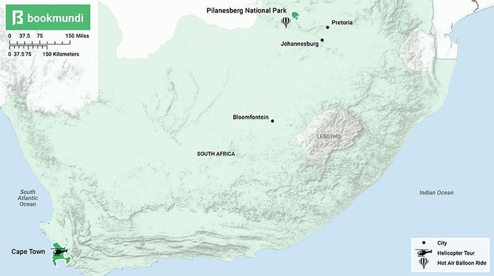 Flying activity in South Africa