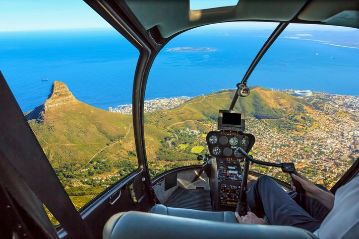 Helicopter rides in South Africa