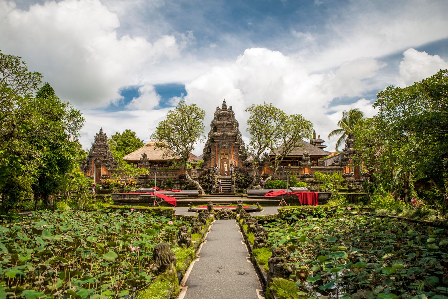 Thing to do in Ubud also includes a visit to the Saraswati temple.