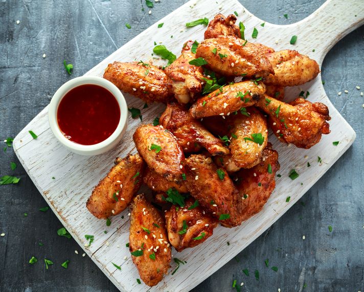 Buffalo wings is a must have in New York