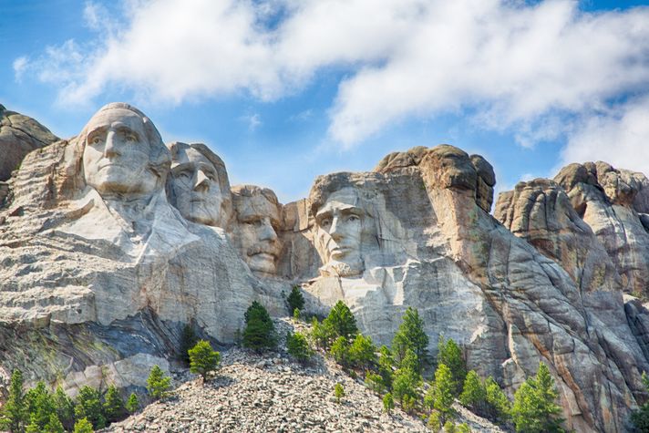 Mount Rushmore is one the most iconic sights in the USA