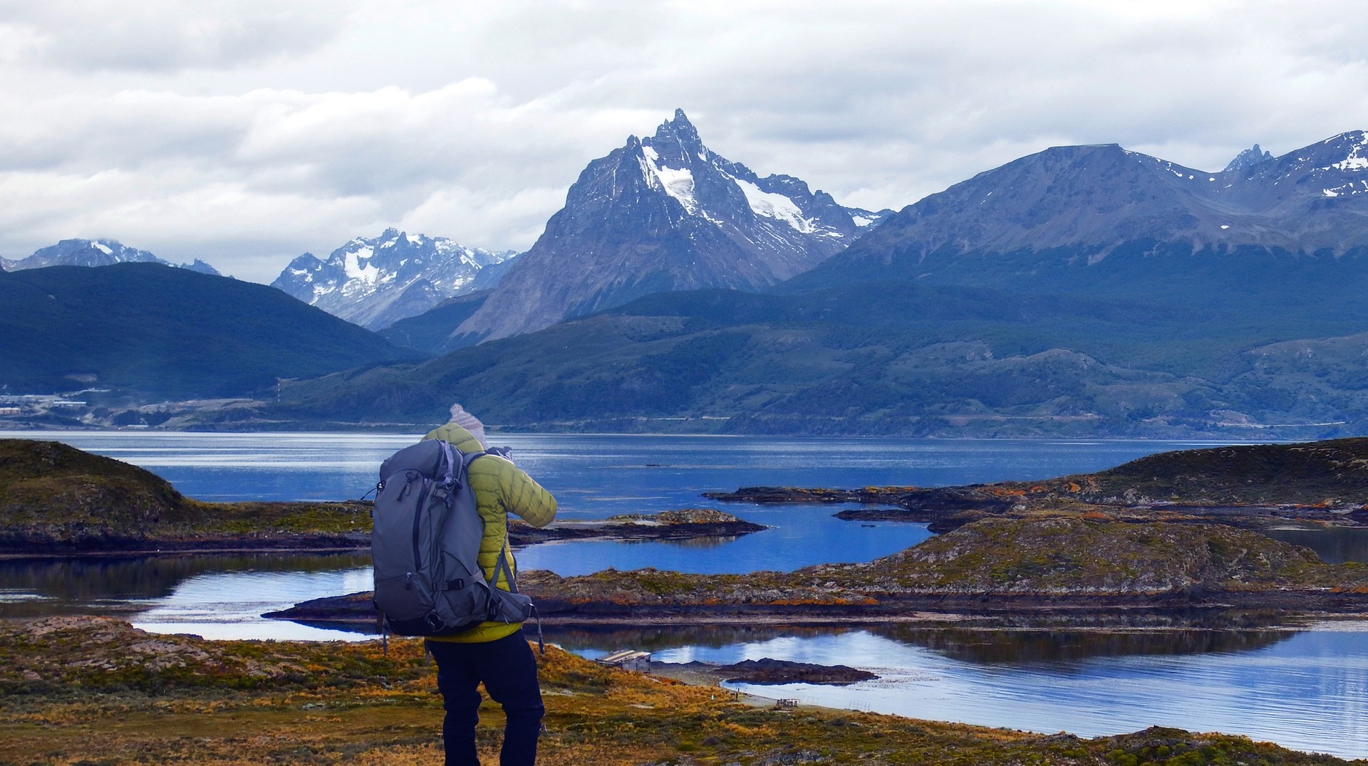From the soaring Andes to the captivating beauty of Tierra del Fuego National Park, hiking is undeniably one of the top things to do in Ushuaia. A hiker in Tierra del Fuego, things to do in Ushuaia.