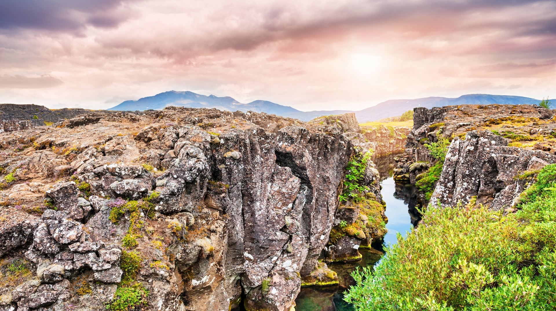 The Thingvellir National Park in Iceland Thingvellir National Park in Iceland is a site of history