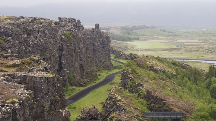 Althing was the first parliament at Thingvellir national park