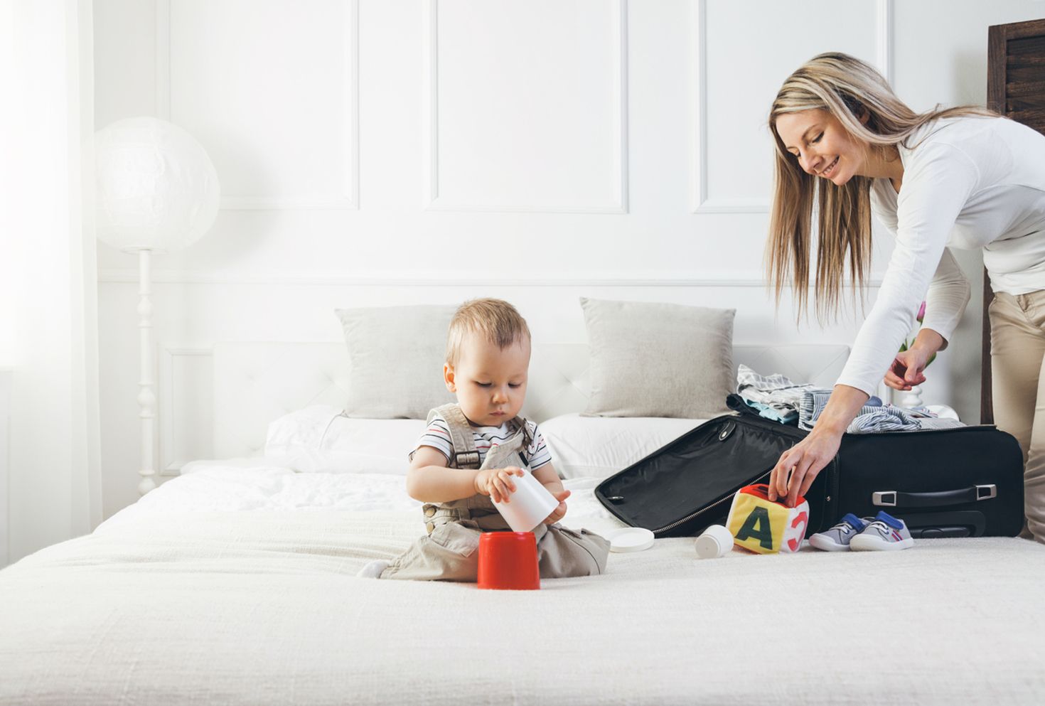 Travel gears for traveling with a baby