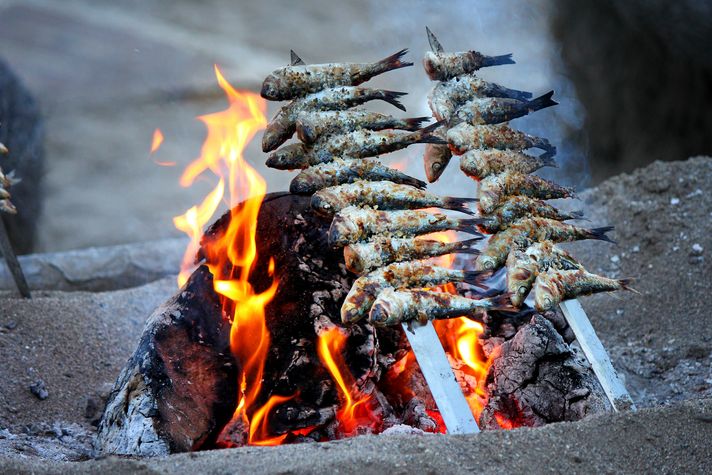 Food in Malaga beaches
