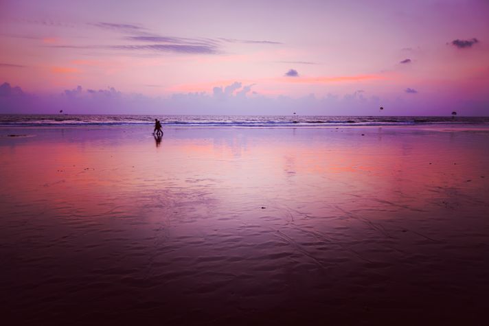 Baga beach in Goa