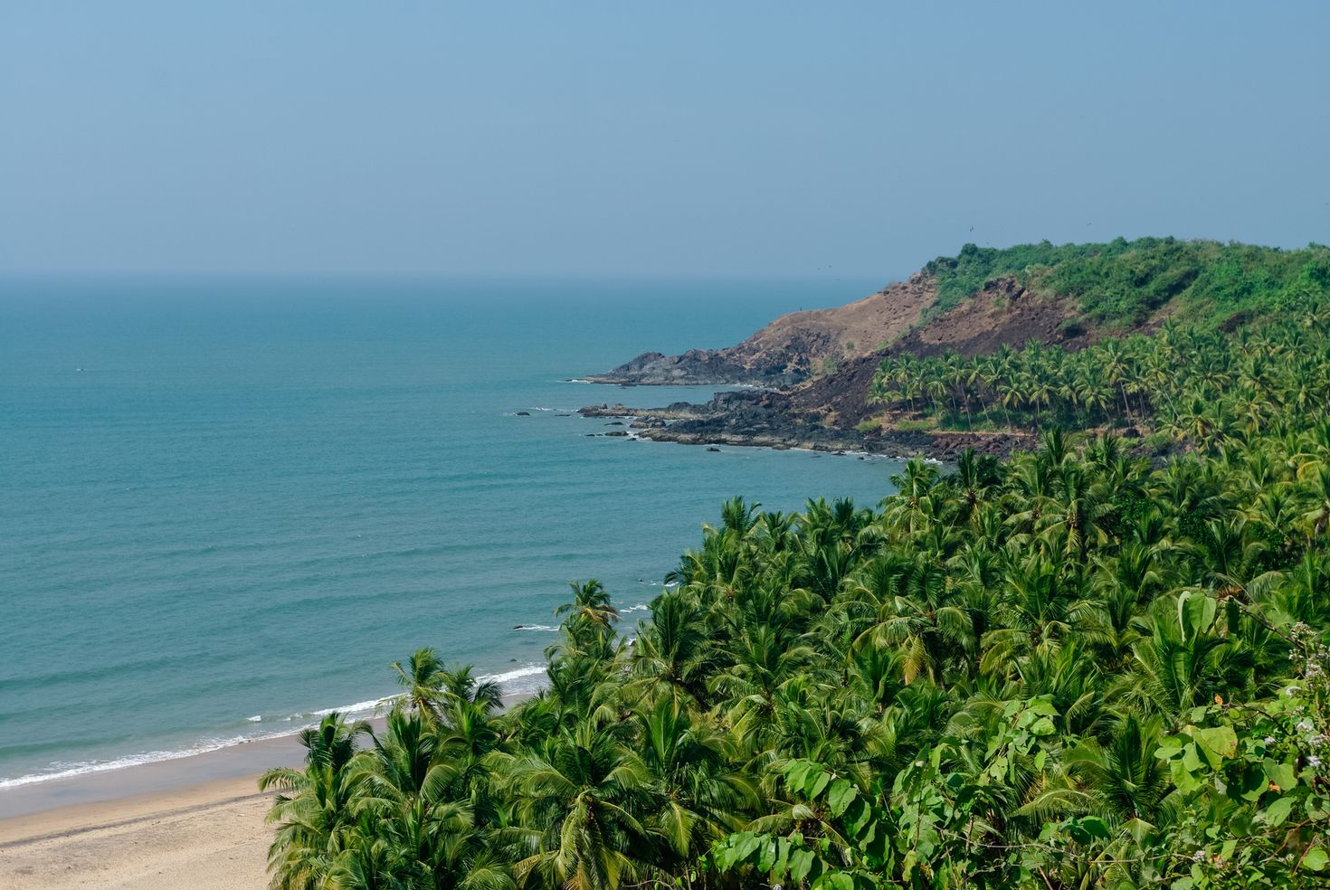 Agonda beach in Goa