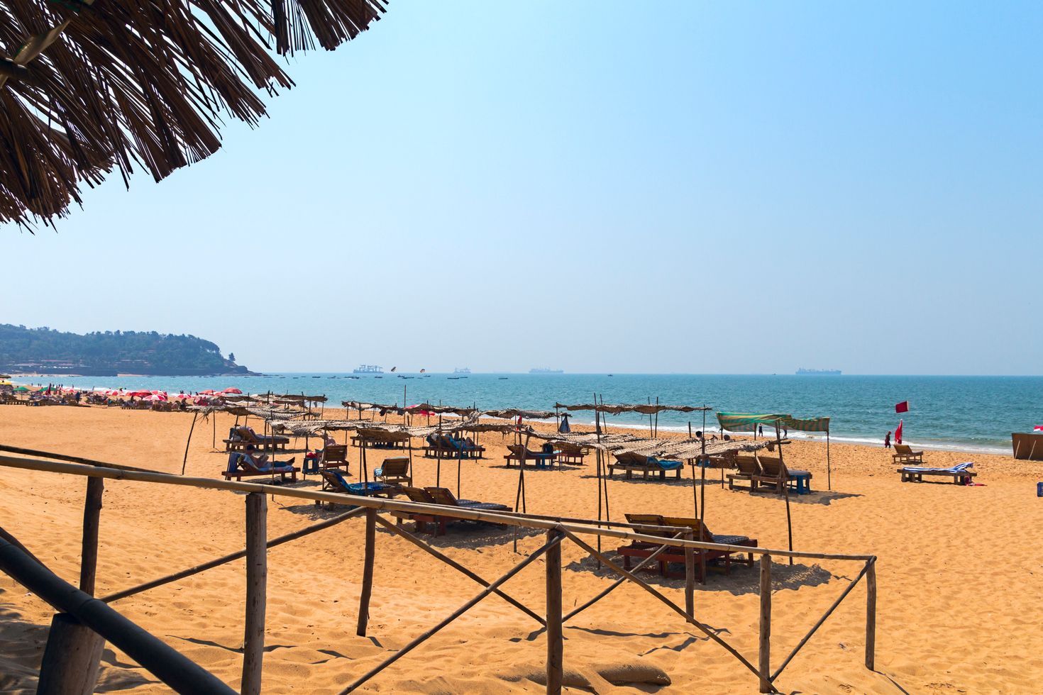Candolim beach in Goa