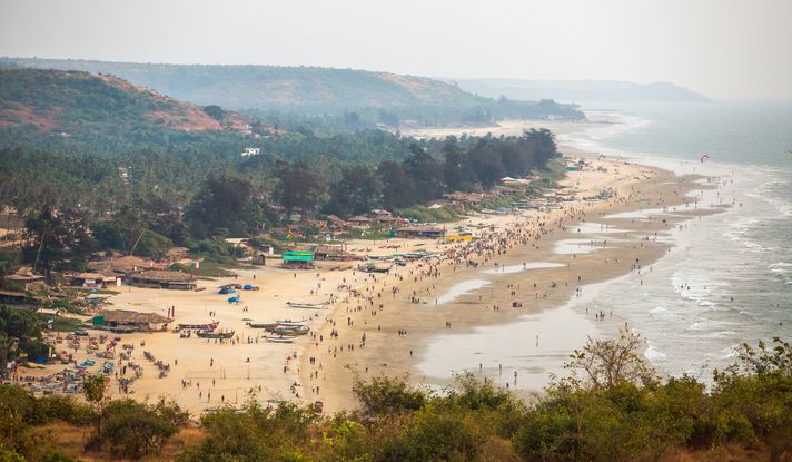 Arambol Beach in Goa