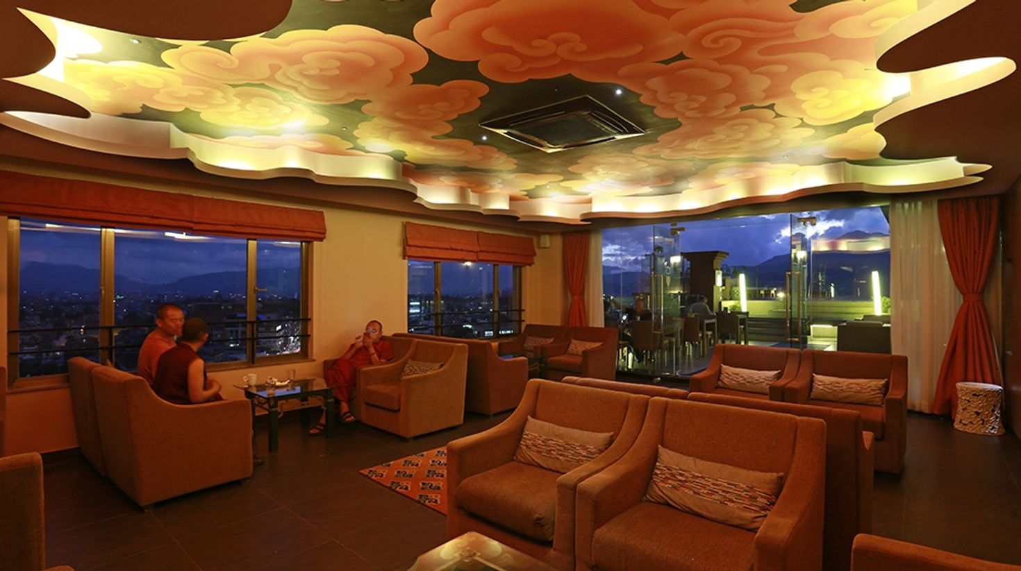 Hotel Shambala's restaurant, boutique hotels in Kathmandu