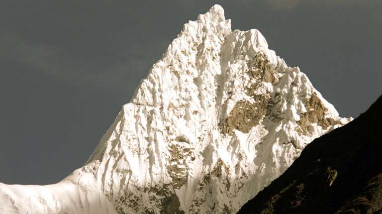 Some of the most beautiful mountains in Peru are in the Cordillera Blanca