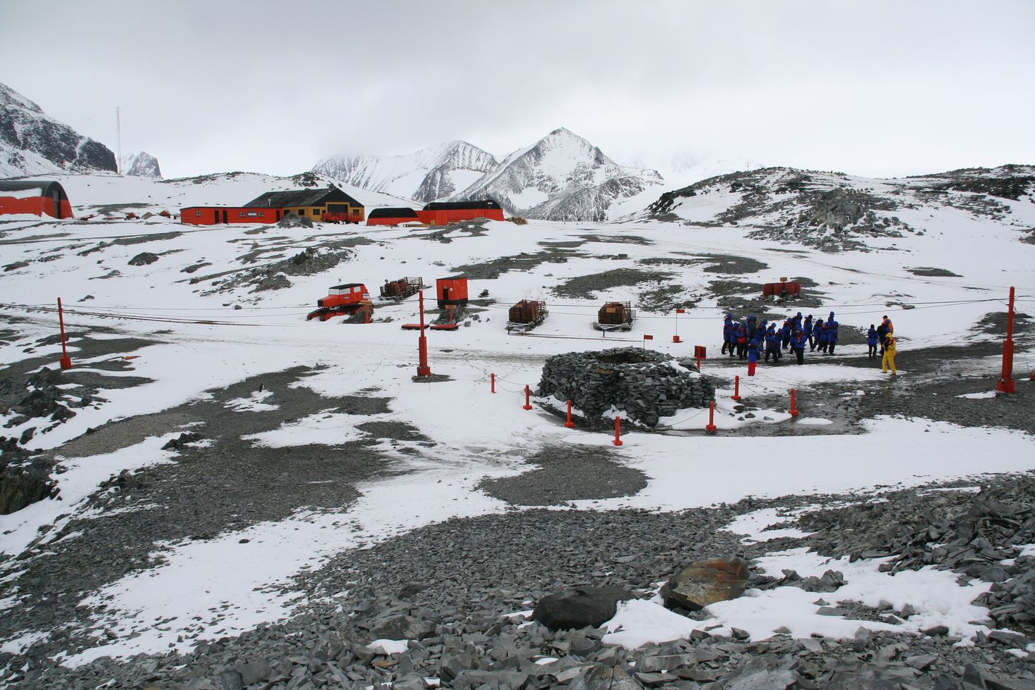 Visiting Research Centers is a must do thing in Antarctica