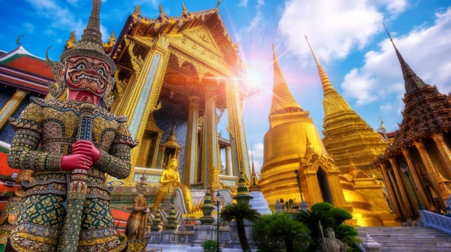 The Grand Palace in Thailand, one of the best places to visit in November.