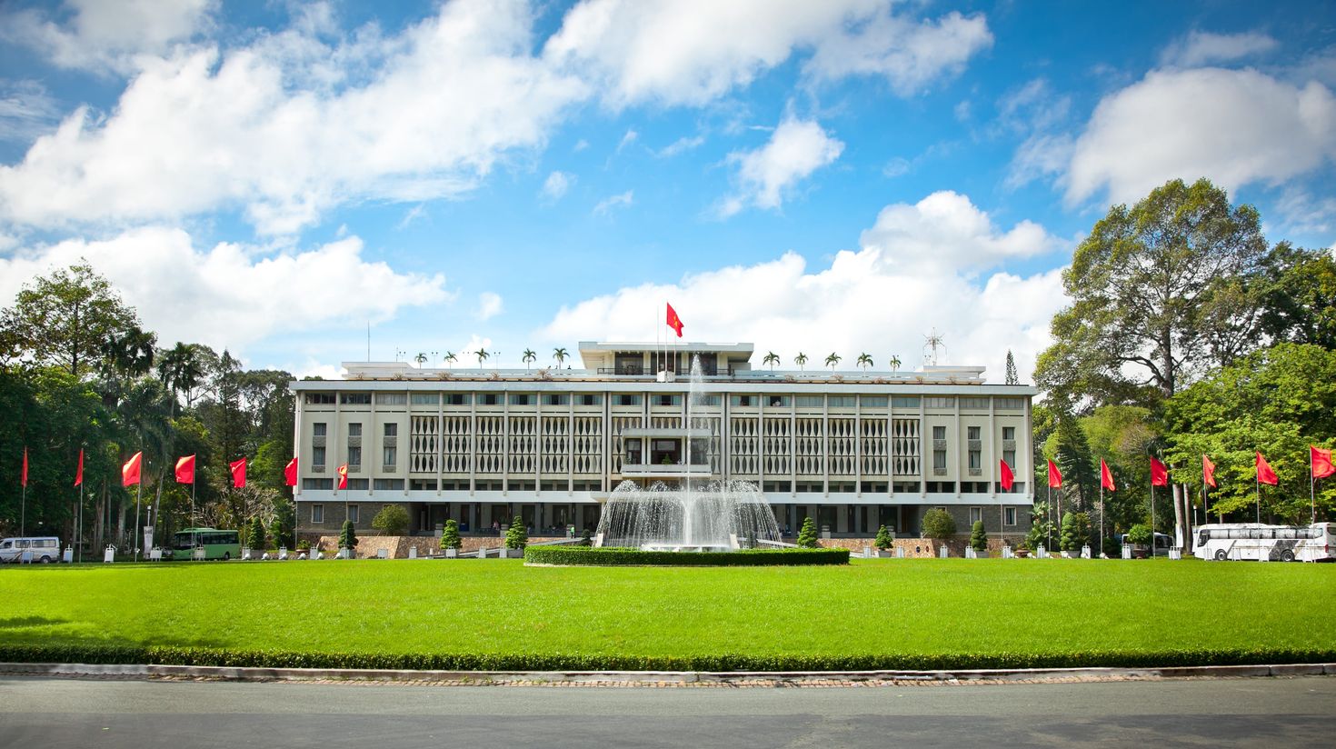 Reunification Palace in Ho Chi Minh City, Vietnam