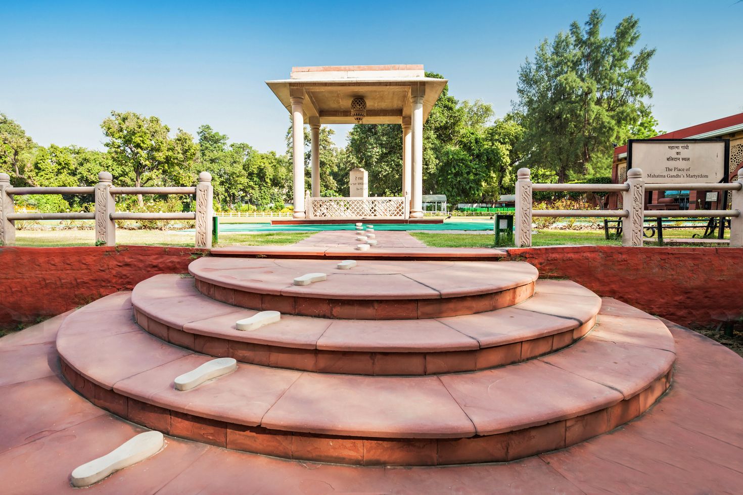 Raj Ghat in Delhi