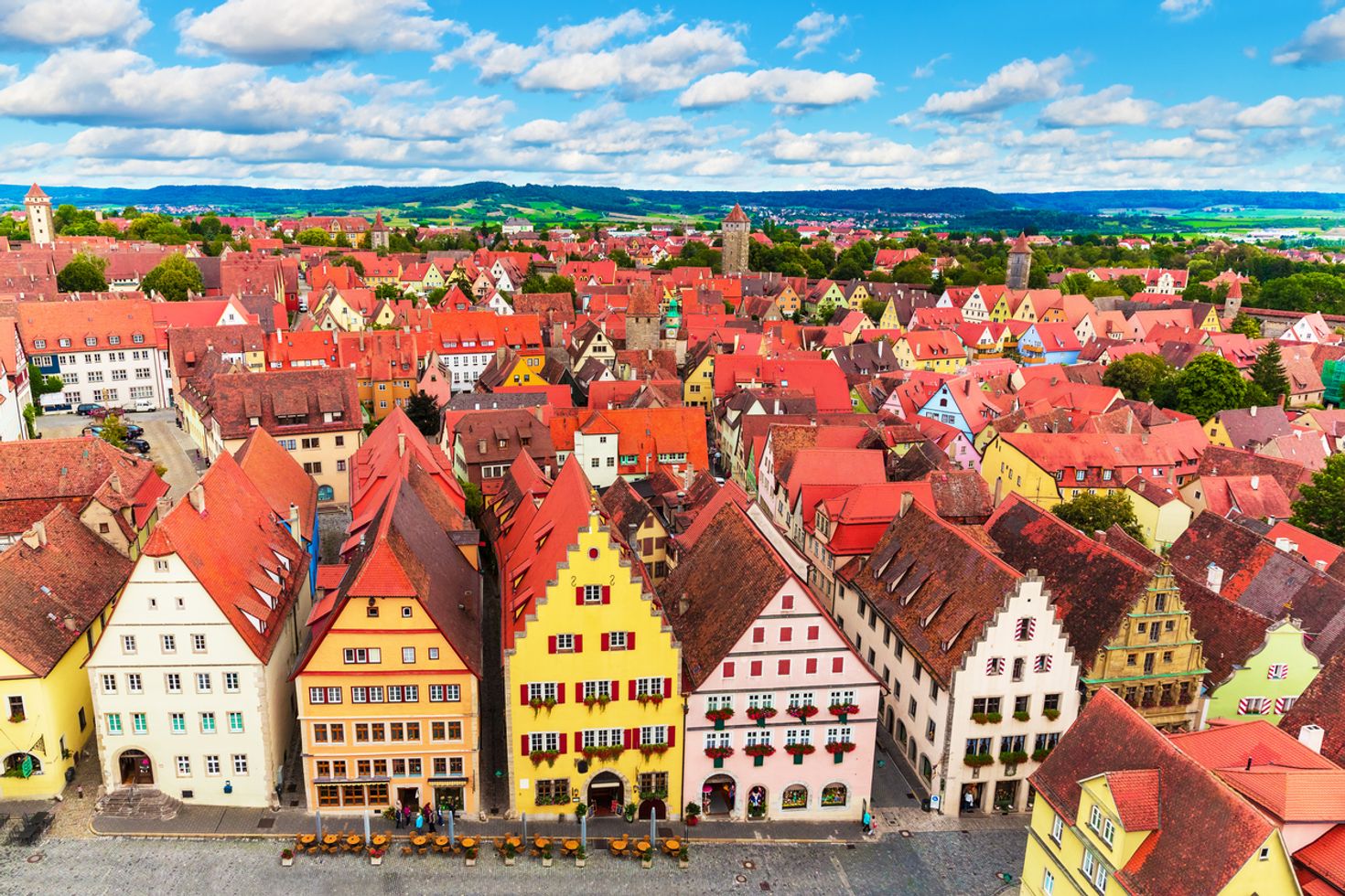 Rothenburg ob der Tauber is one of the best cities to visit in Germany