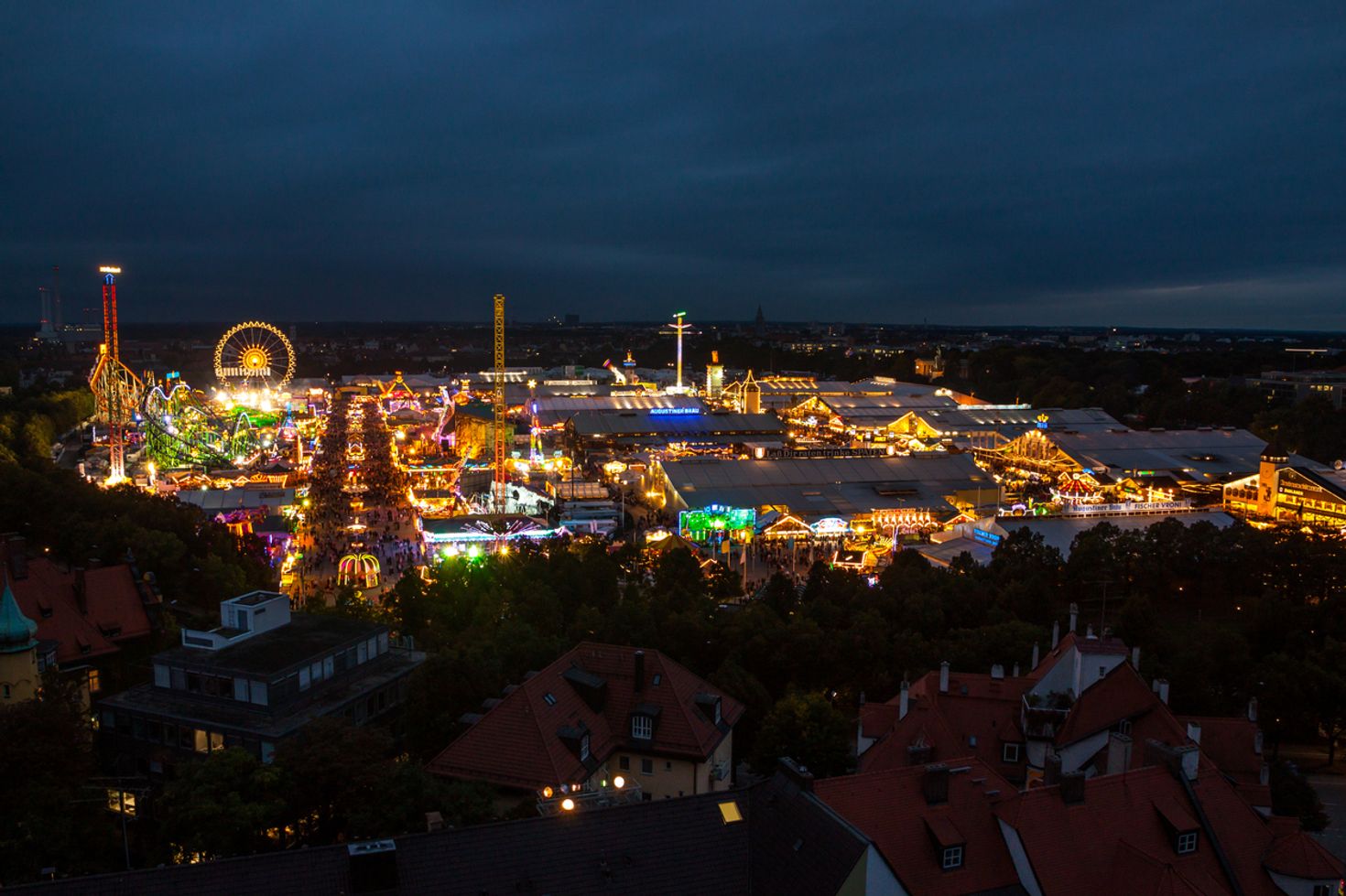 Oktoberfest is one of the most visited tourist attractions in Germany