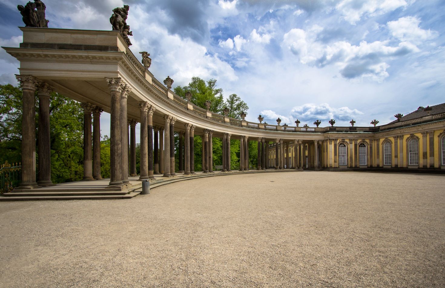 Sanssouci Palace is one of the most visited tourist attractions in Germany