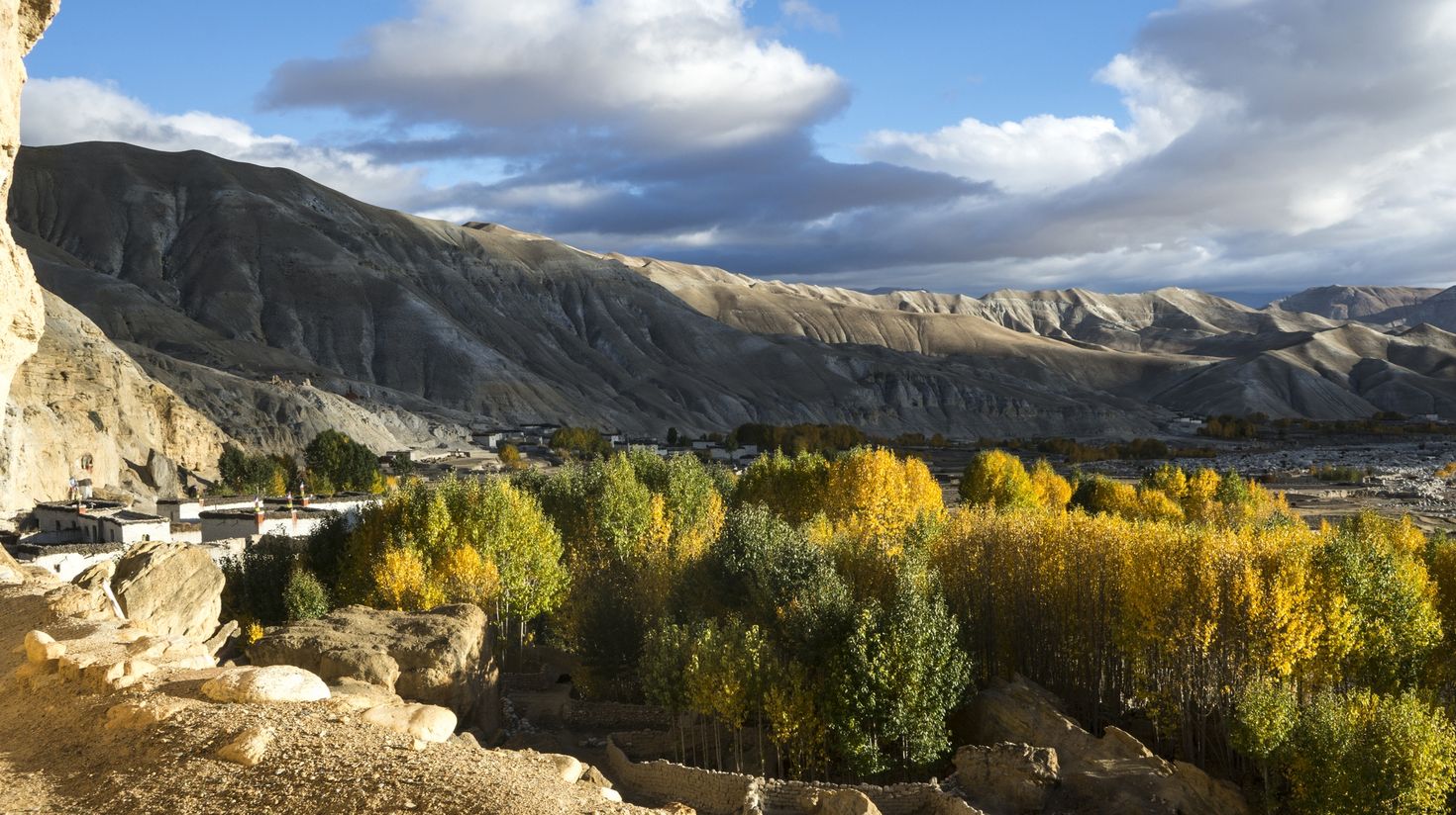 Mustang, a former Kingdom of Lo, is a remote and isolated region of the Nepalese Himalayas.