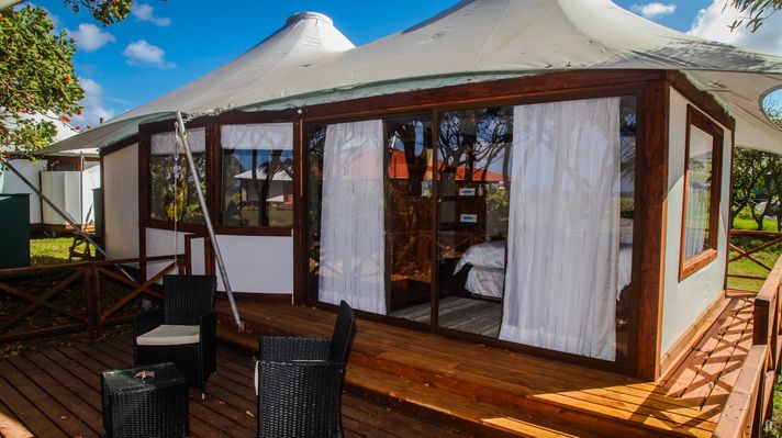 Lemu lodge's individual bungalow