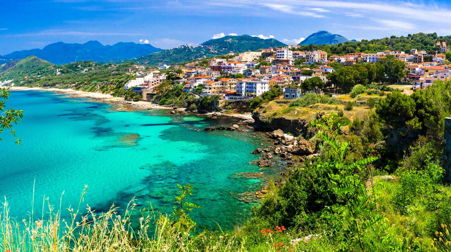 Located in the province of Salerno, Cilento has a beautiful landscape.
