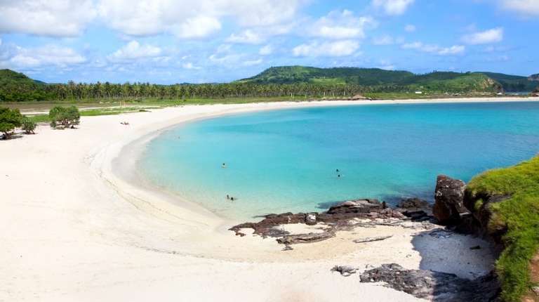 Beaches in Lombok are as beautiful, perhaps better than beaches in Bali.