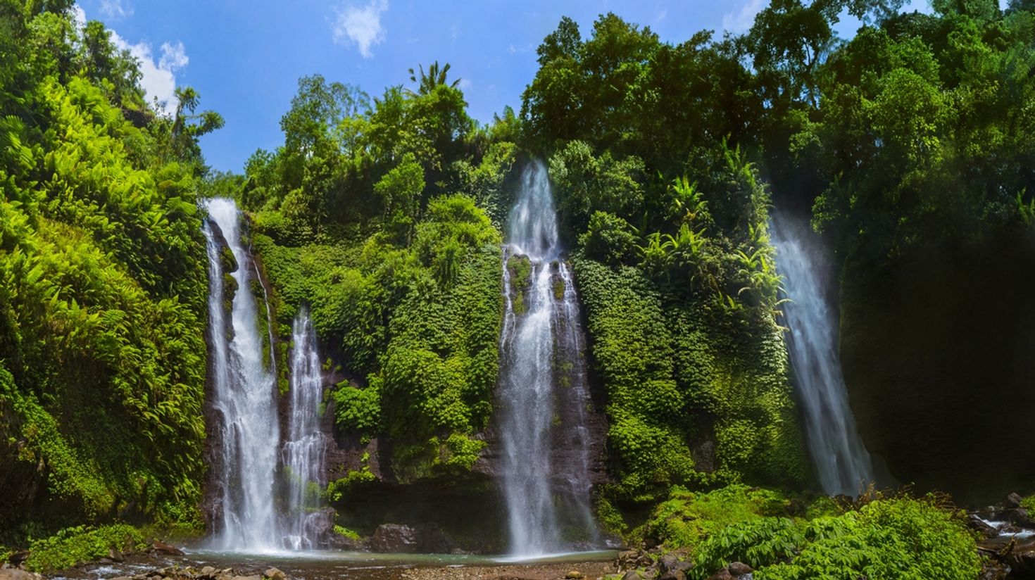 Sekumpul makes for an exciting hike in Bali to the tallest waterfall.