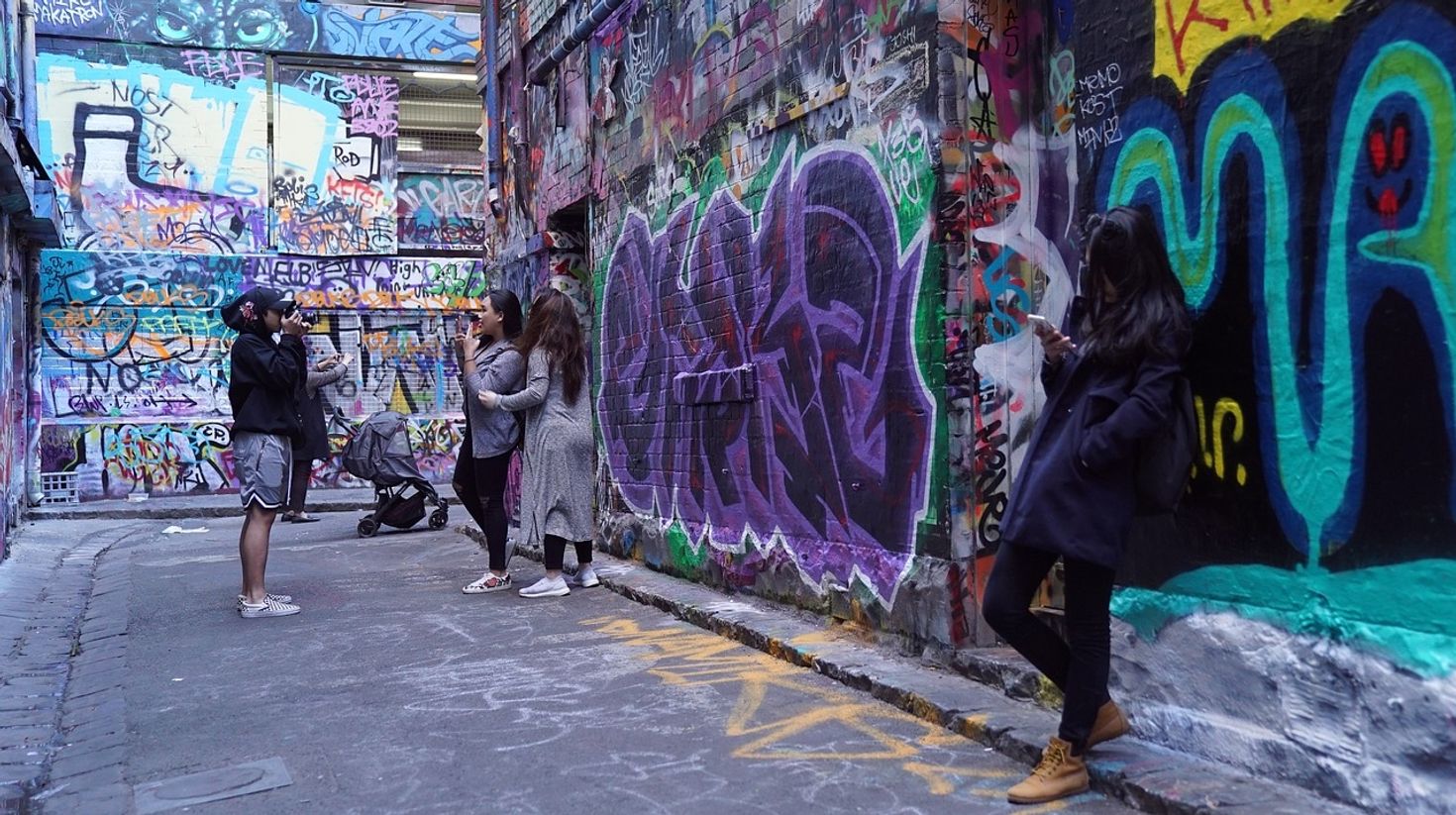 Degraves Street in Melbourne