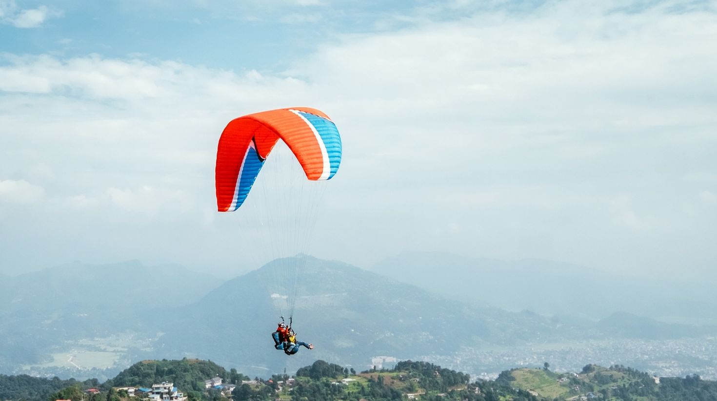 Go paragliding in Pokhara.