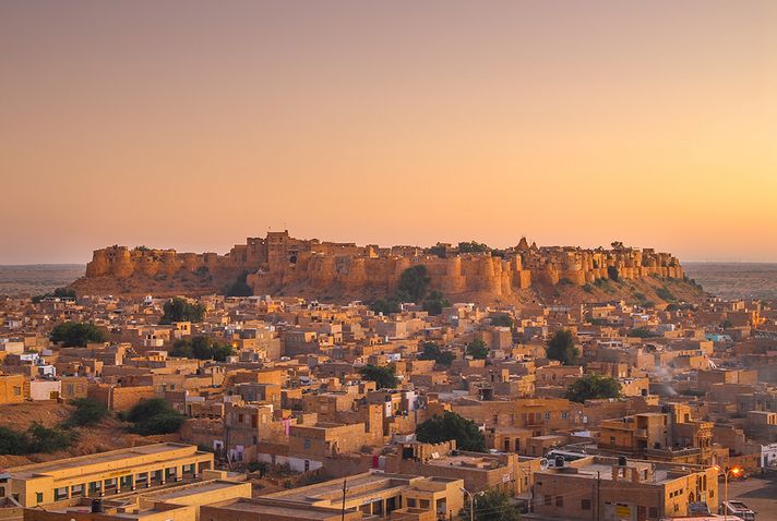 The Golden Fort in Jaisalmer