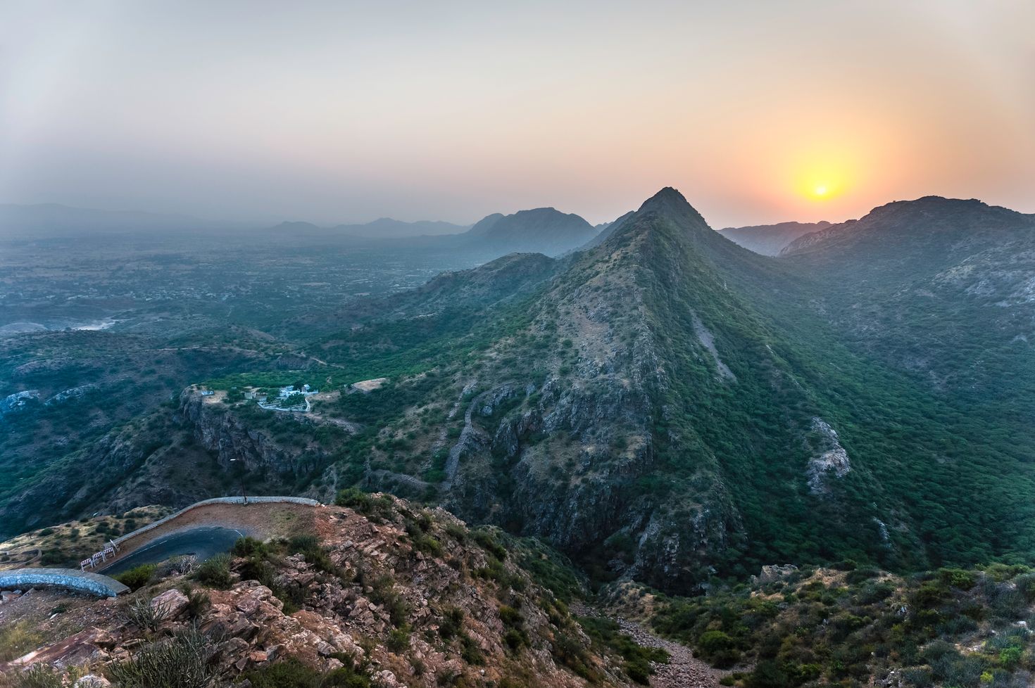 Arvalli Hills in Rajasthan