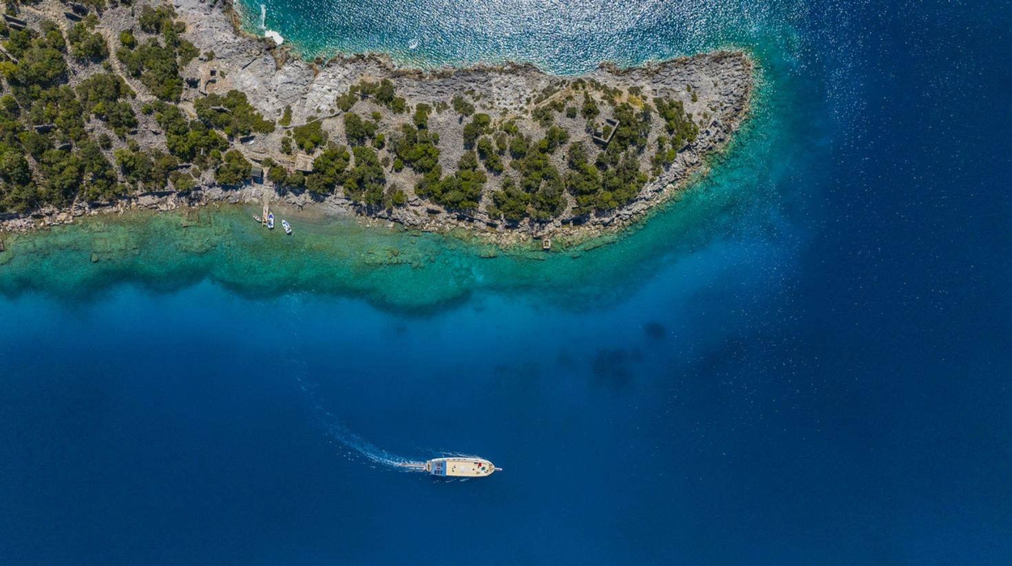 Head for a yacht tour on the clear blue water in Fethiye.
