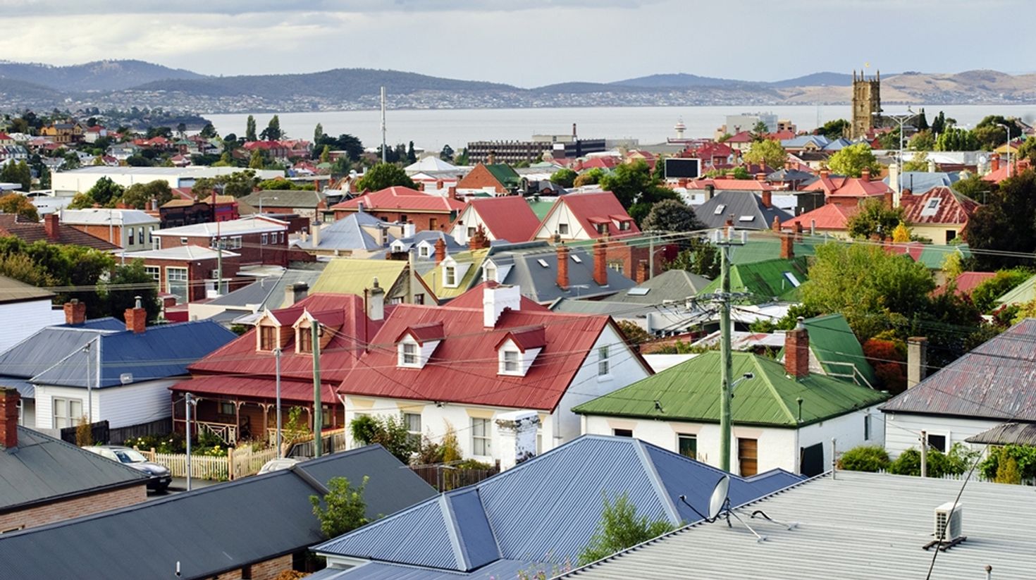 Battery Point in Hobart is a cute little suburban place.