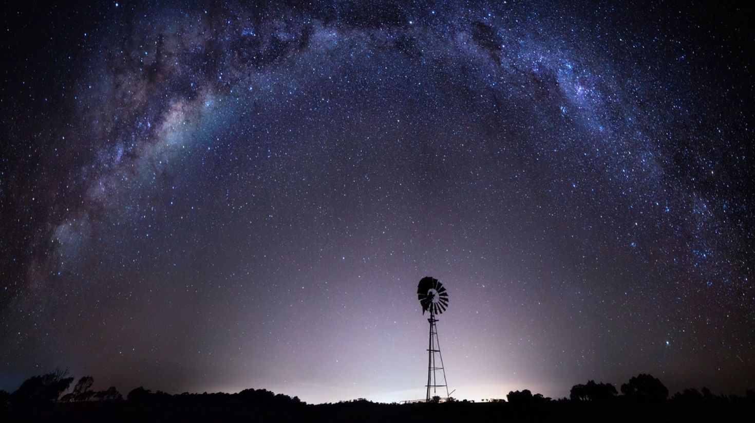 Flinders Ranges offers a great view of the milky way at night.