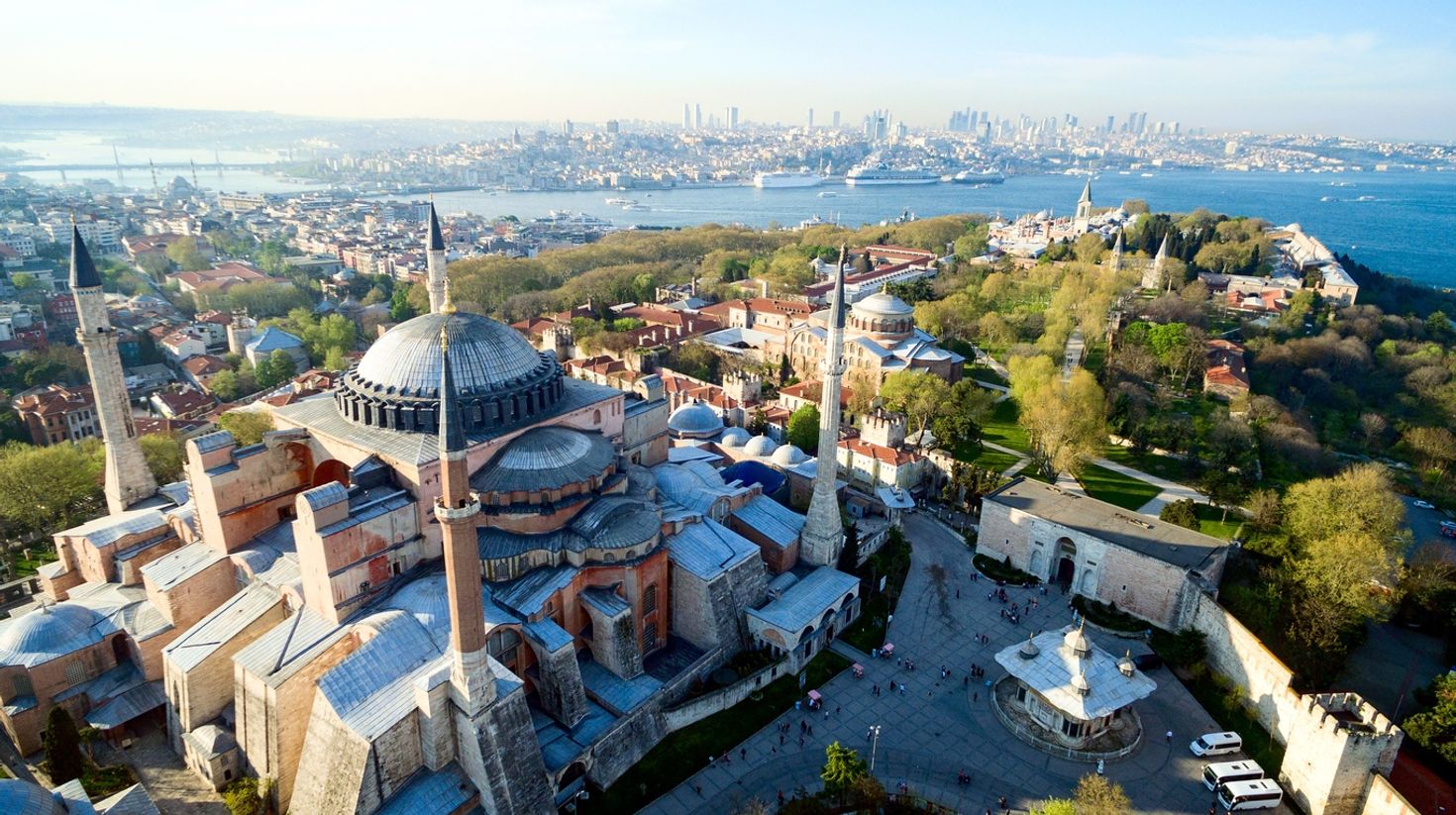 Visiting Hagia Sophia is a popular thing to do in Turkey.