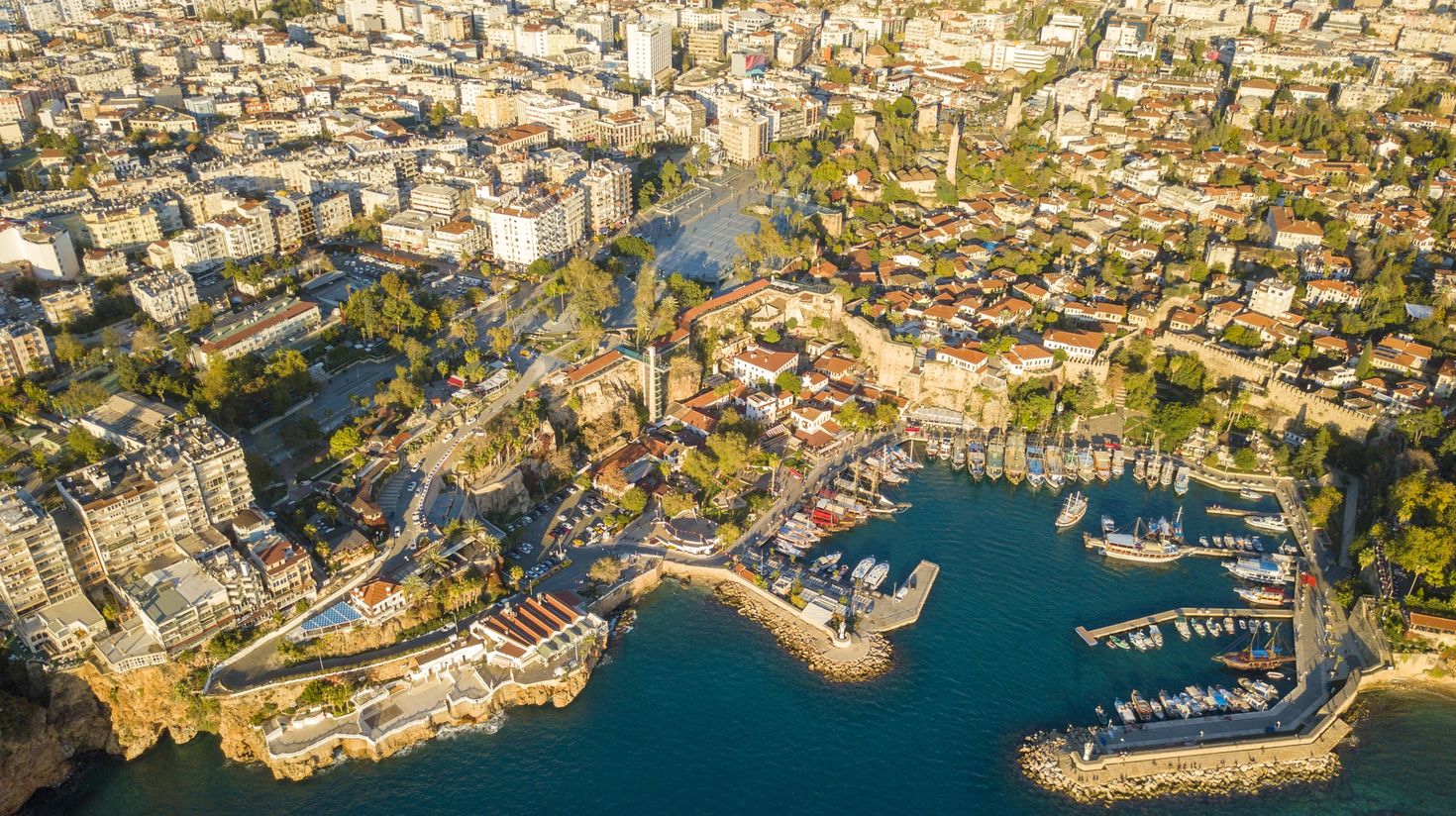 Witness this amazing view of Antalya during your holiday in Turkey.